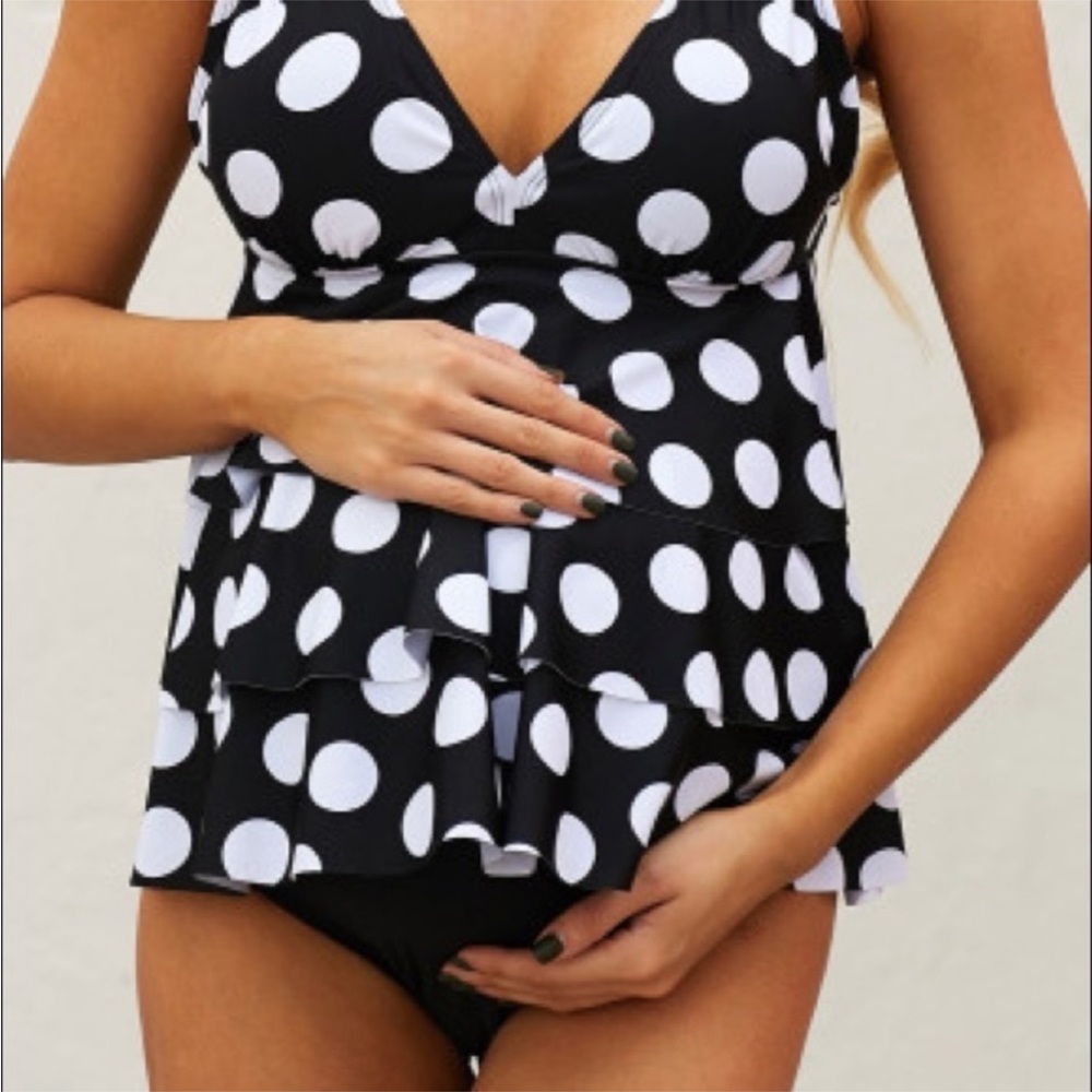 (REDUCED) NEW!!! MATERNITY TANKINI. - Picture 6 of 8